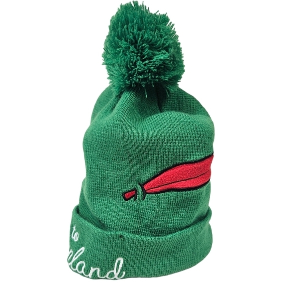 Disney Peter Pan Off to Neverland Beanie Hat with Pom Pom Unisex - Picture 3 of 8